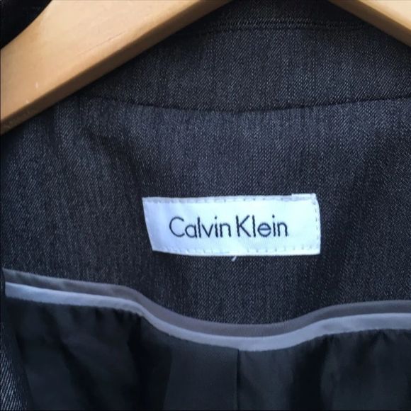 Calvin Klein Women's One Button Blazer Jacket Size 8 - Picture 8 of 12